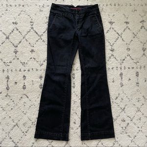 Banana republic trouser Jean size 2 black